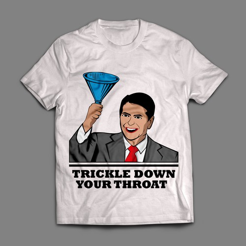 Party t-shirt with the title 'ronald reagan'
