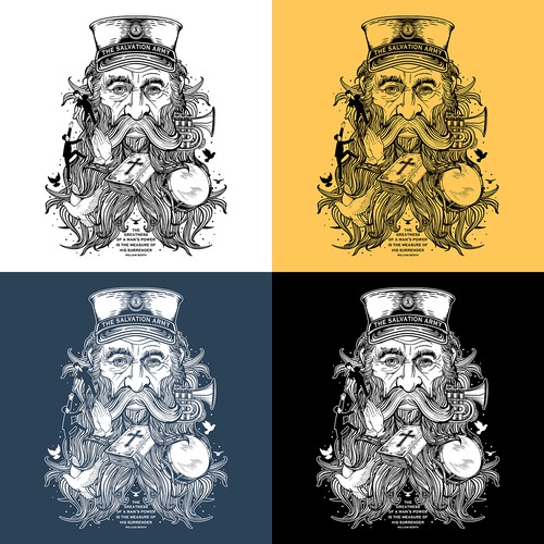 Booth design with the title 'Booth Tee'