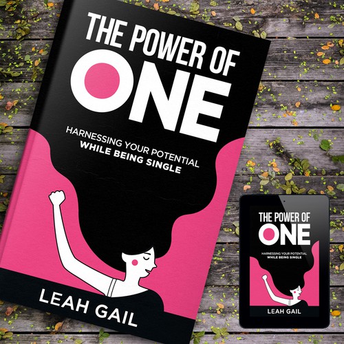 Women empowerment design with the title 'THE POWER OF ONE'