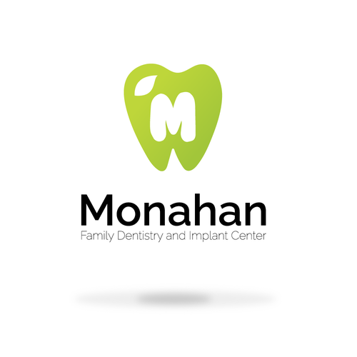 Implant logo with the title 'Dentistry  - Logo design'