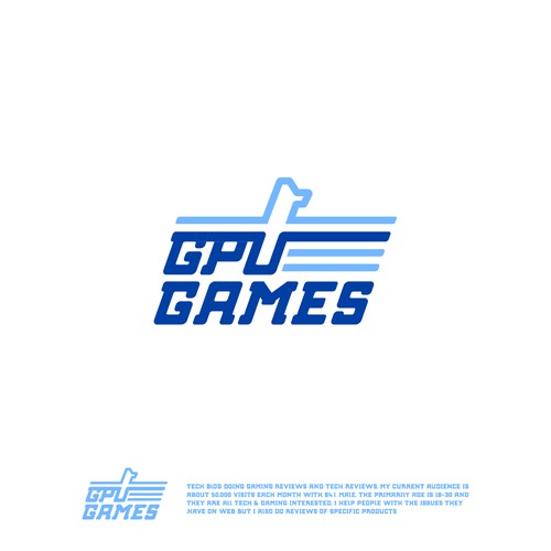 Boy logo with the title 'GPU GAMES '