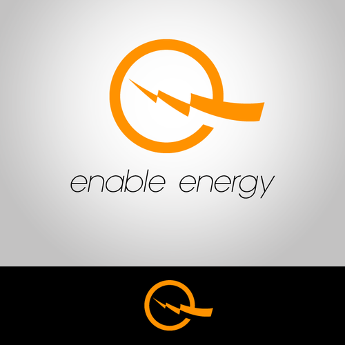 Light design with the title 'Logo for Enable Energy'
