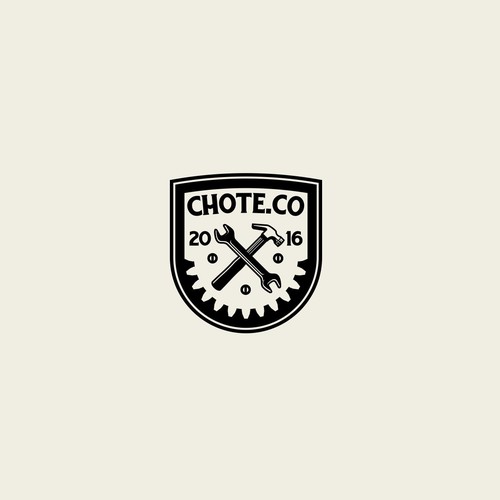 Industrial logo with the title 'Logo Design for Chote.Co'