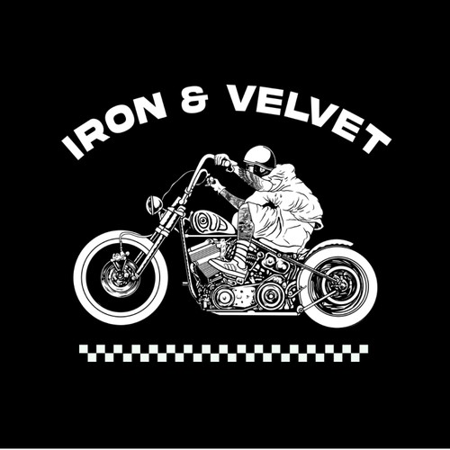 Streetwear t-shirt with the title 'Men's T-shirt design for an edgy and rebellious brand - Motorcycle Rider'