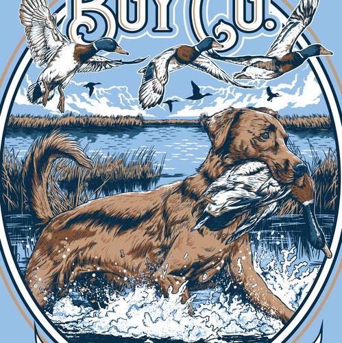 Dog t-shirt with the title 'T_shirt Design for Southern Boy Co.'