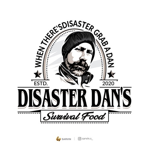 Illustrated logo with the title 'FastFood'