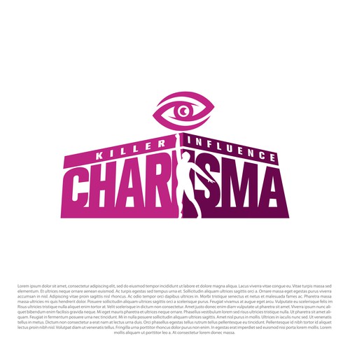 Eye logo with the title 'Killer Influence Charisma'