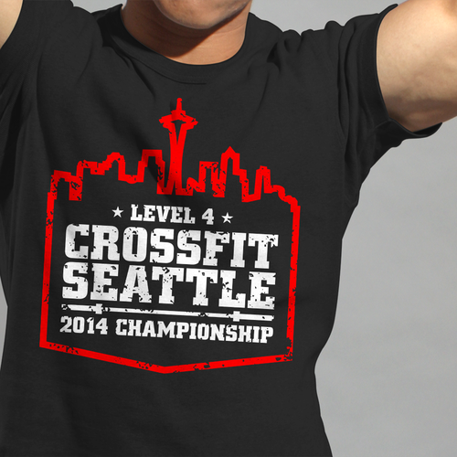 CrossFit t-shirt with the title 'CrossFit Championship Logo'