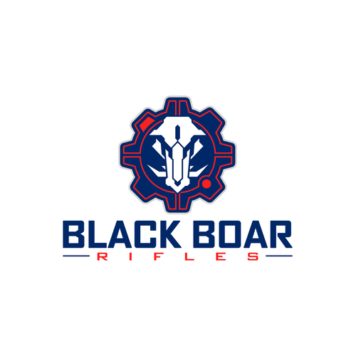 Army design with the title 'Logo design for Black Boar Rifles'