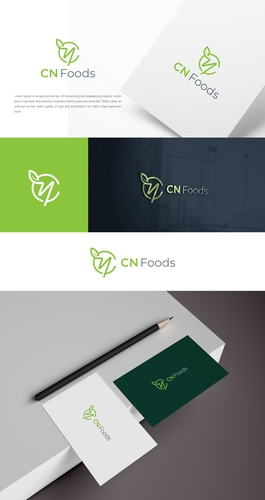 Healthy brand with the title 'CNfoods'