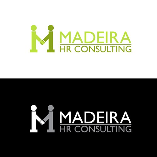 Human resources logo with the title 'Concept logo for Madeira HR Consulting'