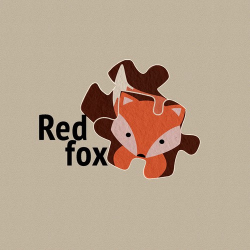 Puzzle logo with the title 'Logo for puzzle store'