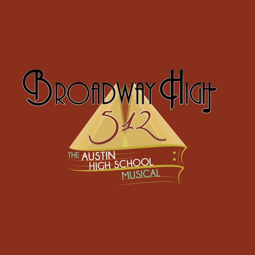 High school logo with the title 'Logo concept for Musical event'