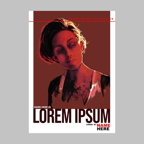 Theater design with the title 'Theatre Poster Art'