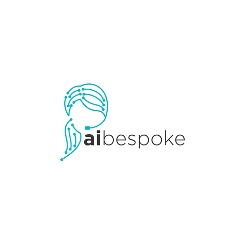 Artificial intelligence logo with the title 'AI Bespoke'