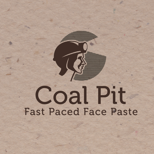 Miner design with the title 'Coal Pit'