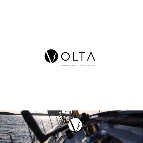 Boat brand with the title 'Logotype'