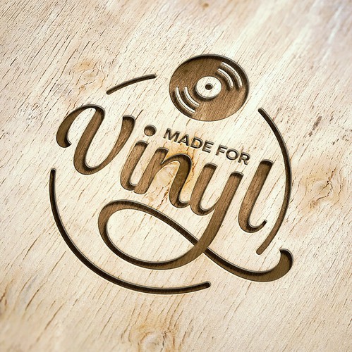 Vinyl design with the title 'Made for Vinyl'
