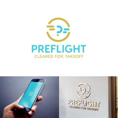 Propeller logo with the title 'Unifying Logo for flight school training program'