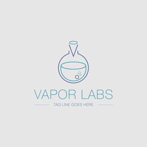 Chemistry design with the title 'Vapor Labs'