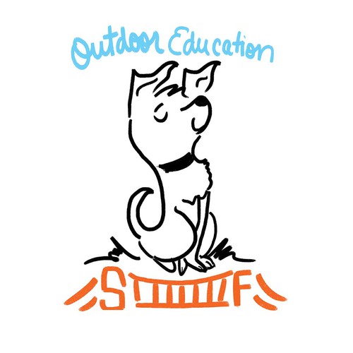 Puppy logo with the title 'Cute Pup in Training'