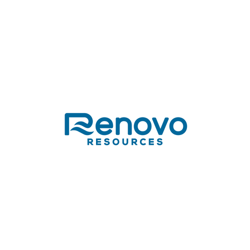 R logo with the title 'Renovo Logo for Water Solutions'
