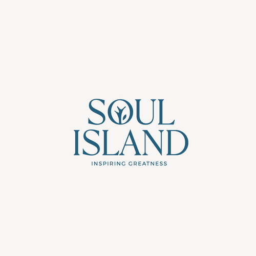 Island logo with the title 'Logo - Soul Island'