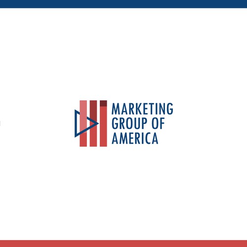 Progress logo with the title 'Marketing logo'