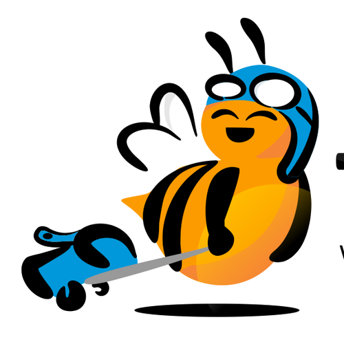 Cub logo with the title 'logo design'