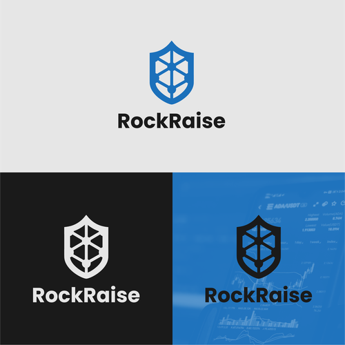 Network brand with the title 'SECURITY COMPANY LOGO CONCEPT'