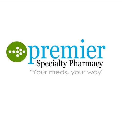 Crisp logo with the title 'Premier Specialty Pharmacy Logo'