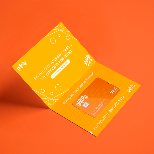 Business packaging with the title 'Card Design'