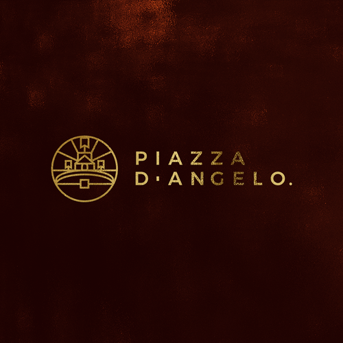 Proposal design with the title 'From Pizza to Piazza'