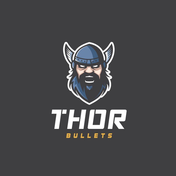 Thor logo with the title 'Logo for Thor Bullets'