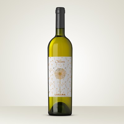 White wine label