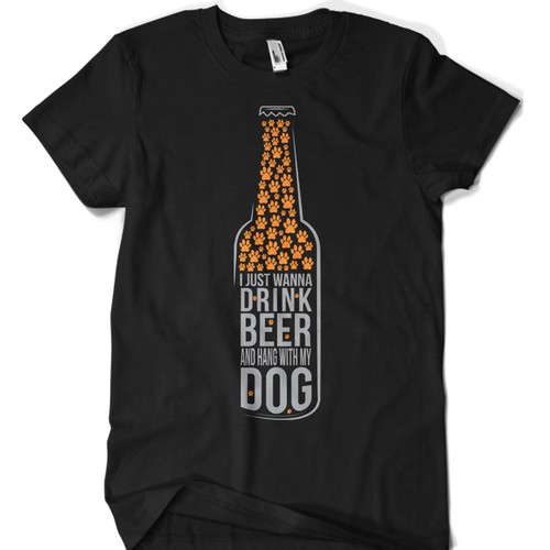 Beer t-shirt with the title 'Cool vector art'