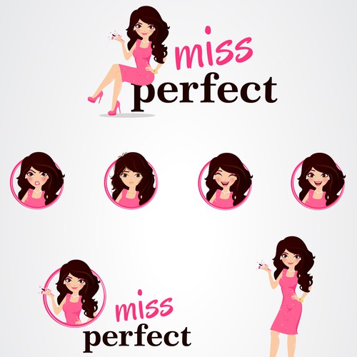 Fashion design with the title 'Miss Perfect '