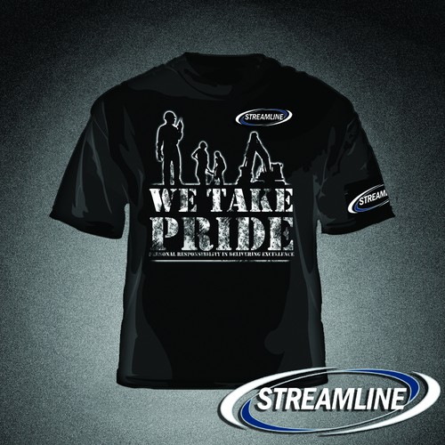 Construction t-shirt with the title 't-shirt design required'