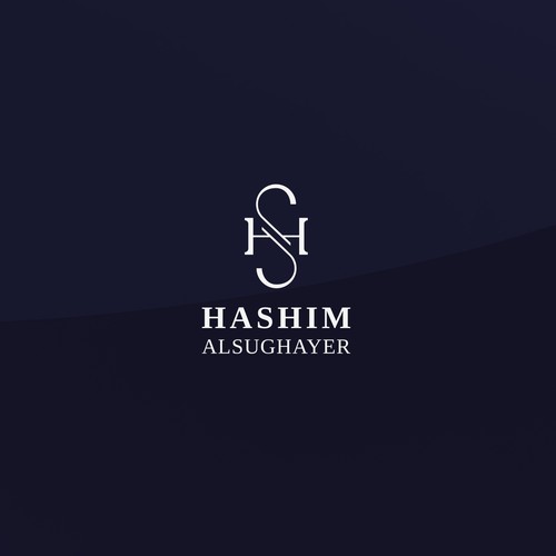 Personal logo with the title 'Hashim Alsughayer'