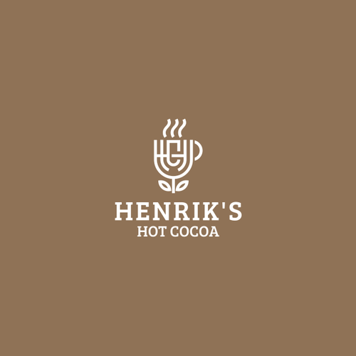 Cocoa logo with the title 'Henrik's Hot Cocoa'
