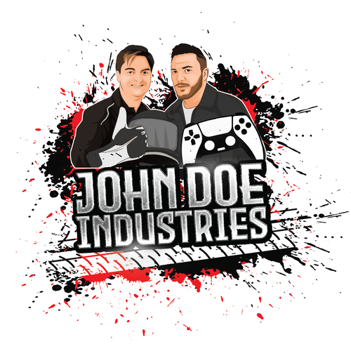 Instagram logo with the title 'Bold logo for youtuber '