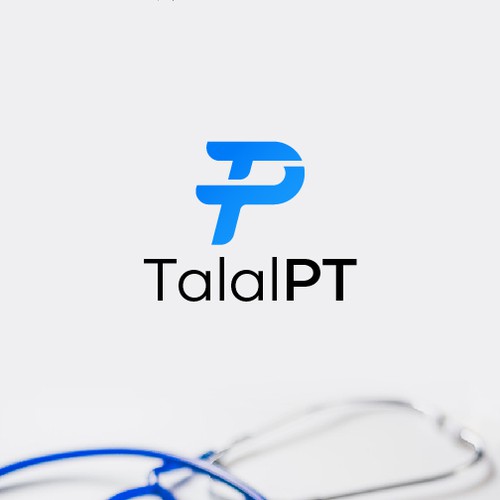 Healthy brand with the title 'TP Logo Design'