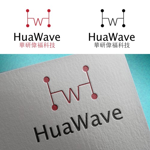 Electrical brand with the title 'HuaWave'
