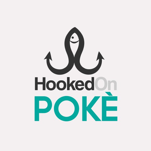 Hook design with the title 'fish with hook'