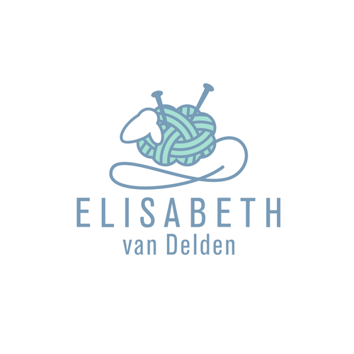 Wool design with the title 'goat logo for elisabeth van delden'