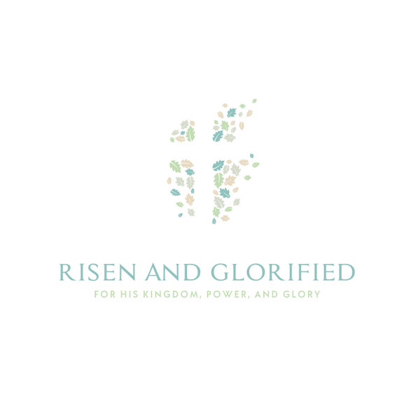 Glory logo with the title 'Cross Leaves Logo'