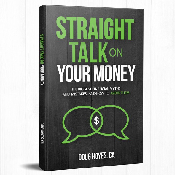 Management book cover with the title 'Straight talk on your money '