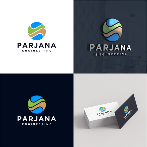 Land design with the title 'Water resource management'