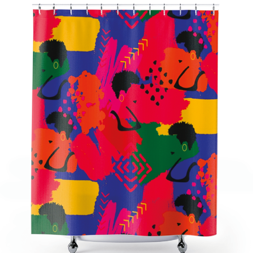 Vibrant design with the title 'african soulful pattern       '