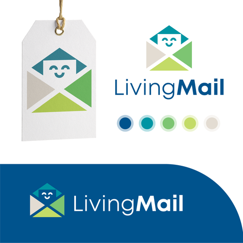 Email logo with the title 'LivingMail'